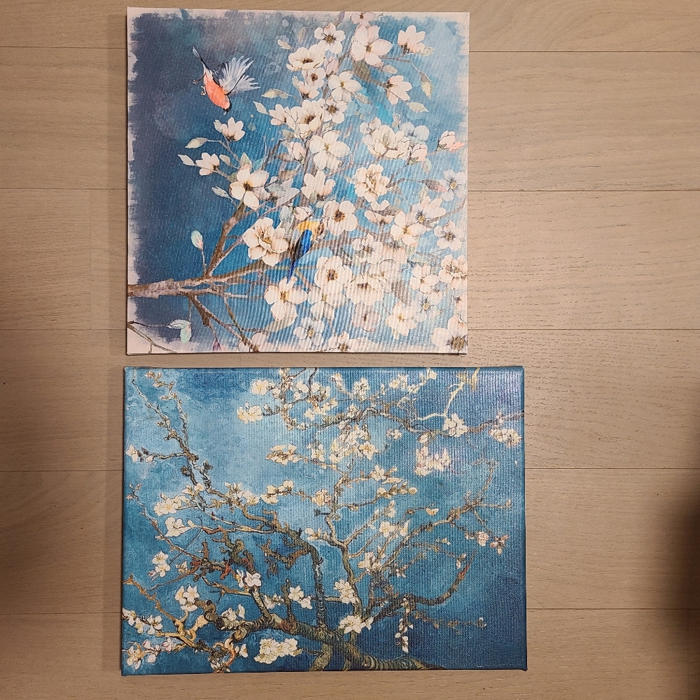 Floral wall art